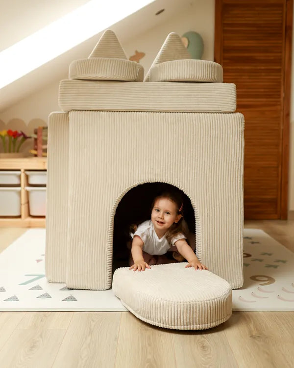 Castle built from the sofa and the Arches