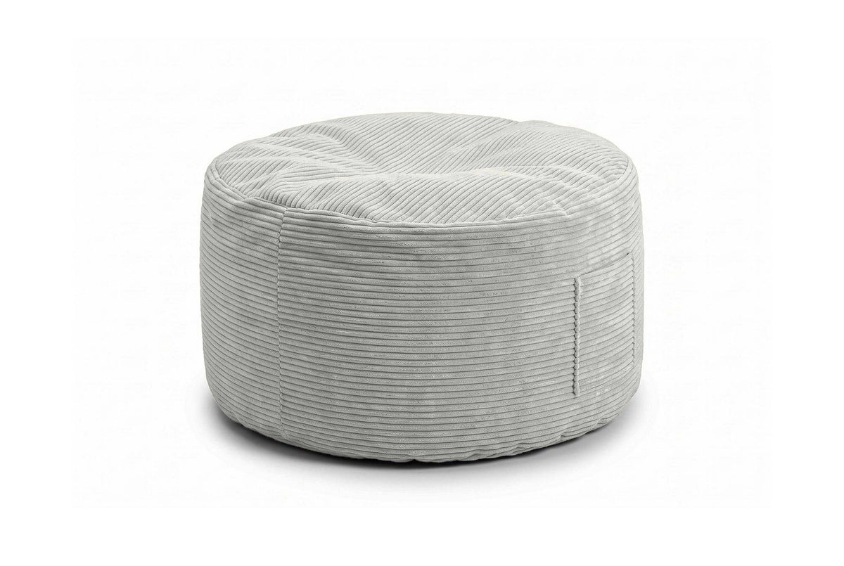 Futon Bean Bag Corduroy Pebble