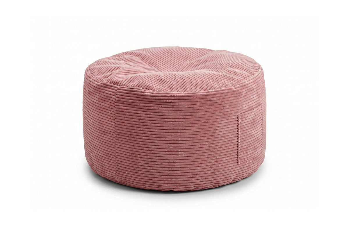 Futon Bean Bag Corduroy Rose