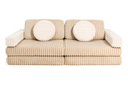 Play Sofa Waffle Brown Sugar