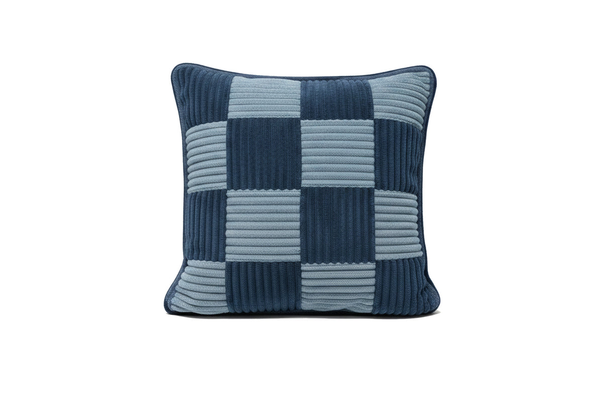 Check Cushion Blueberry Sky Sugar