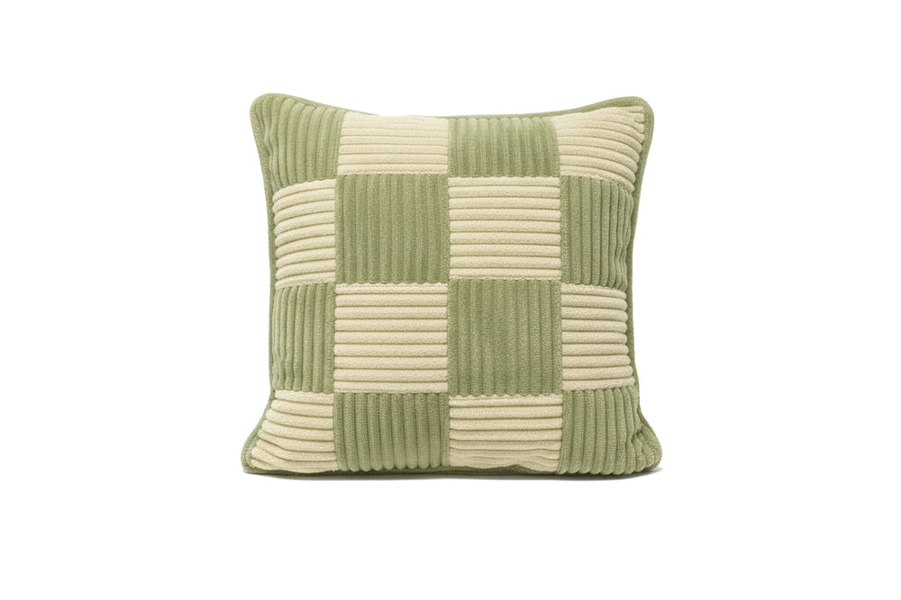 Check Cushion in Matcha Vanilla, check side