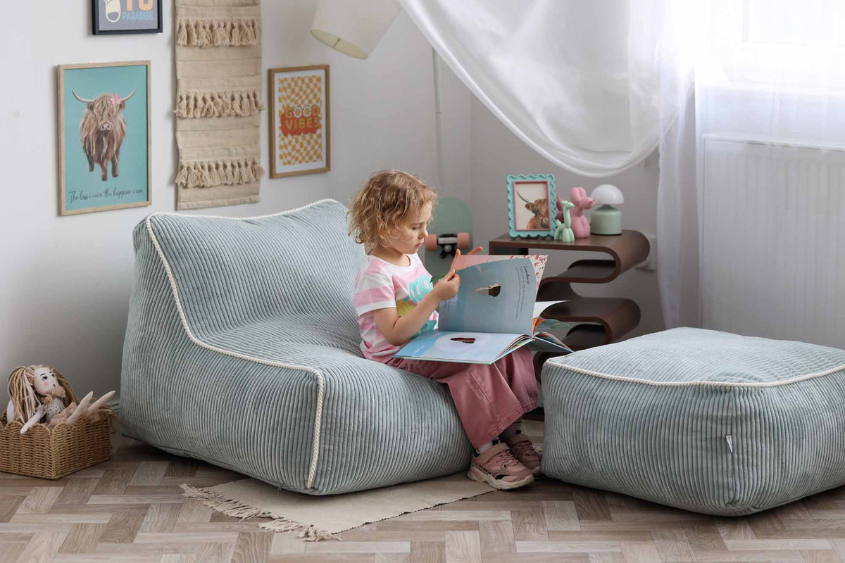 Kumo Chair Corduroy Peppermint
