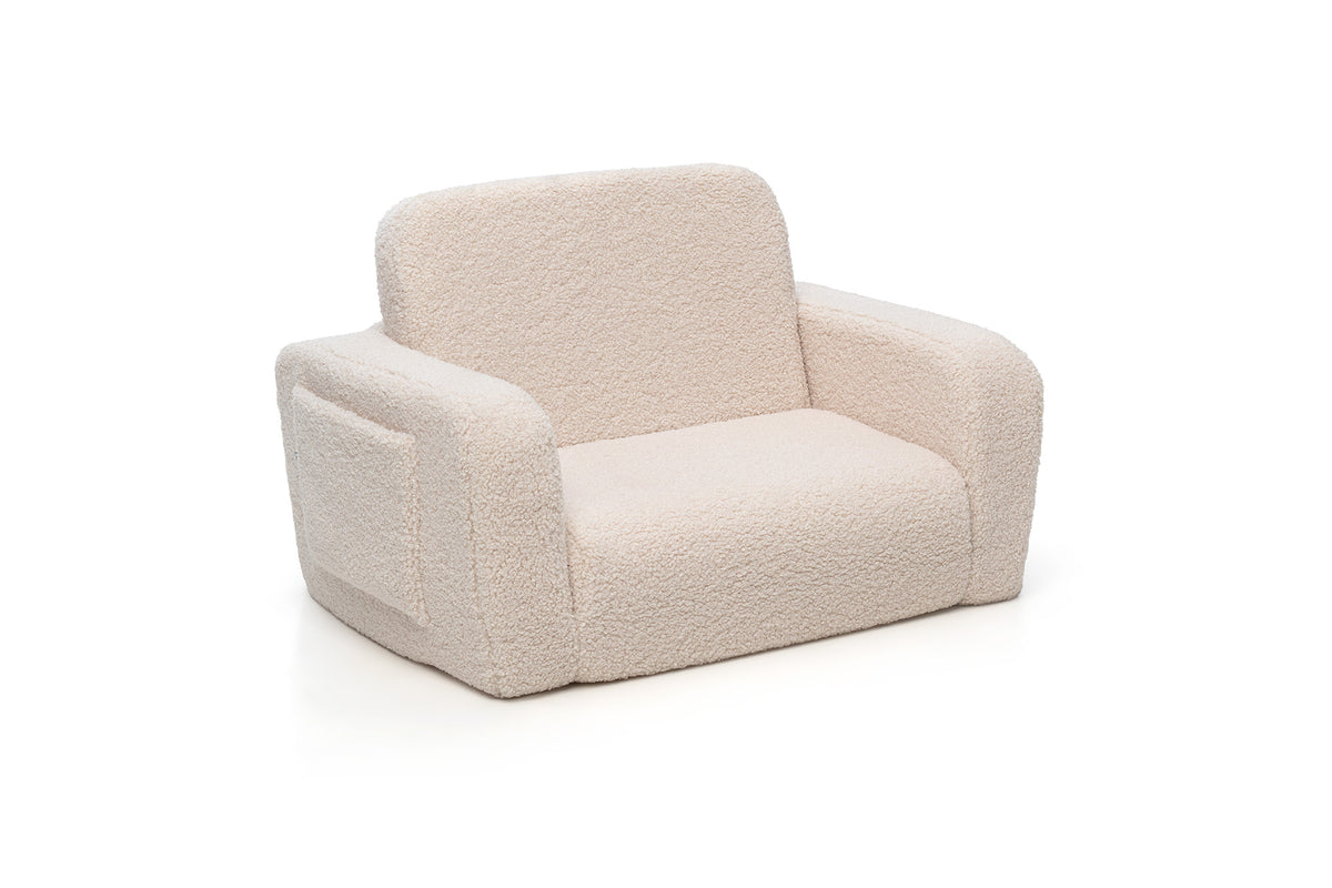 Lumi Chair Teddy Soft Cream