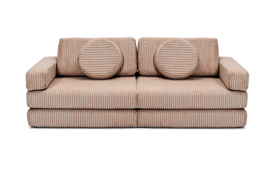 Play Sofa Pure Corduroy Mini, Chocolate