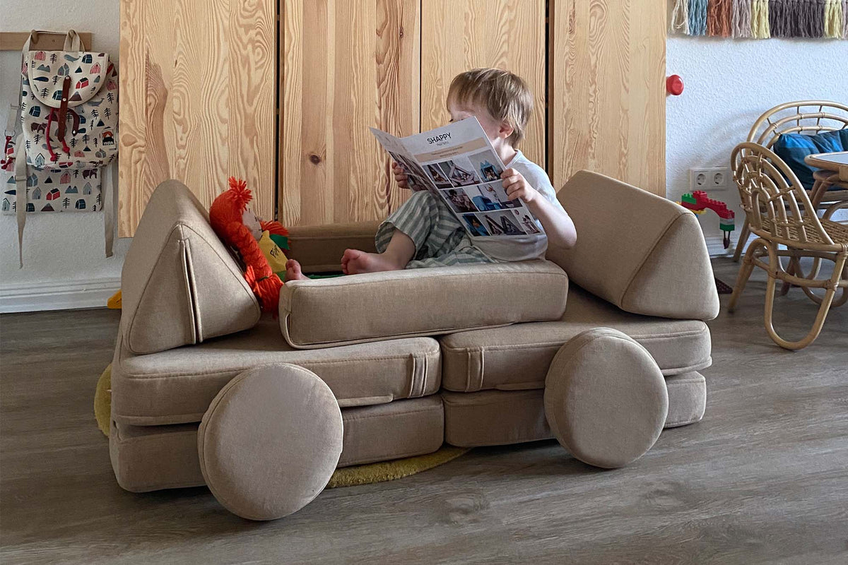 Small playroom sofa sale