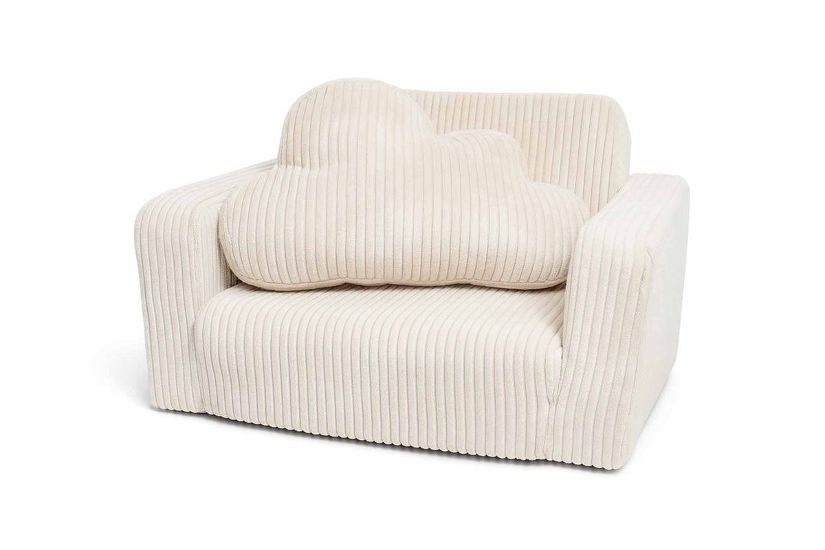 Shappy Cloud Cushion Corduroy Vanilla