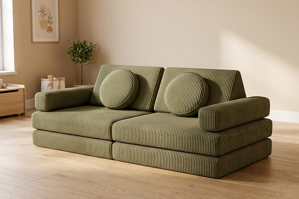 Shappy Play Sofa Pure Corduroy Dusty Sage