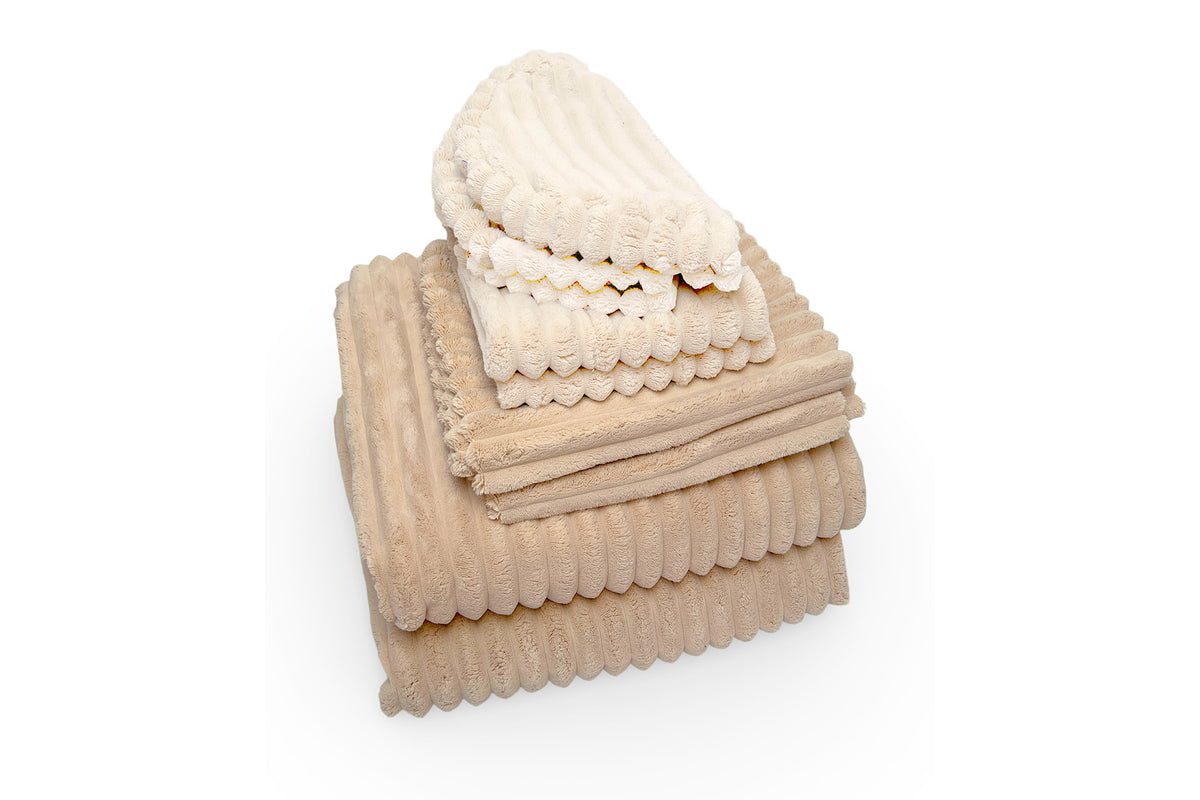 Shappy Play Sofa Cover Pure Corduroy Waffle Brown Sugar