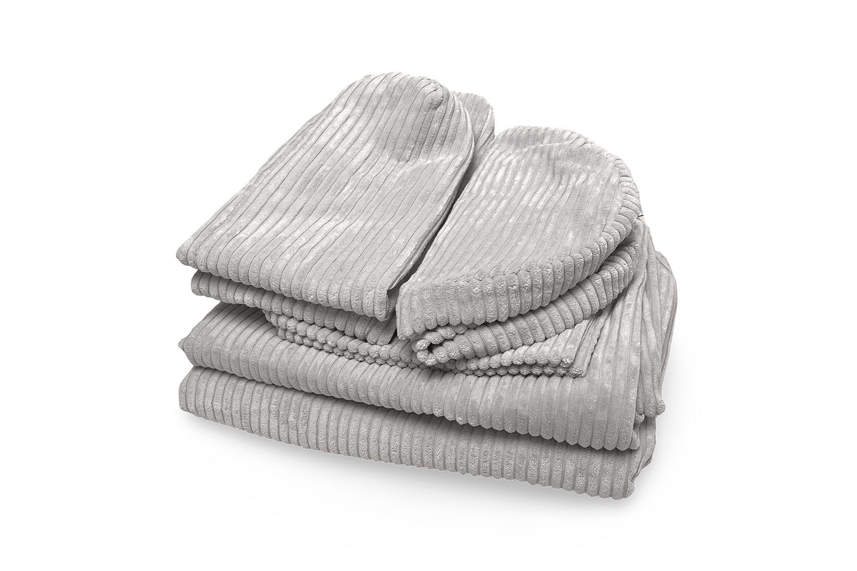 Shappy Play Sofa Cover Pure Corduroy Pebble