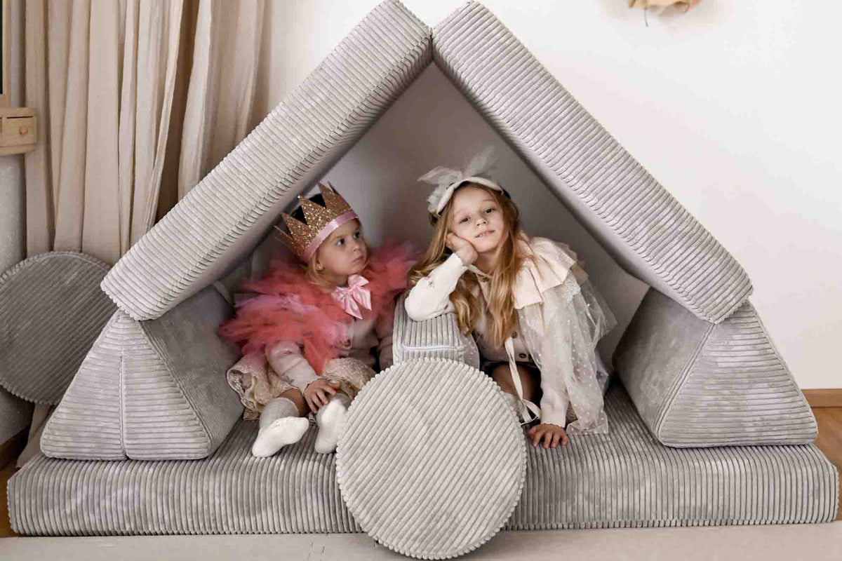 Shappy Play Sofa Pure Corduroy Pebble