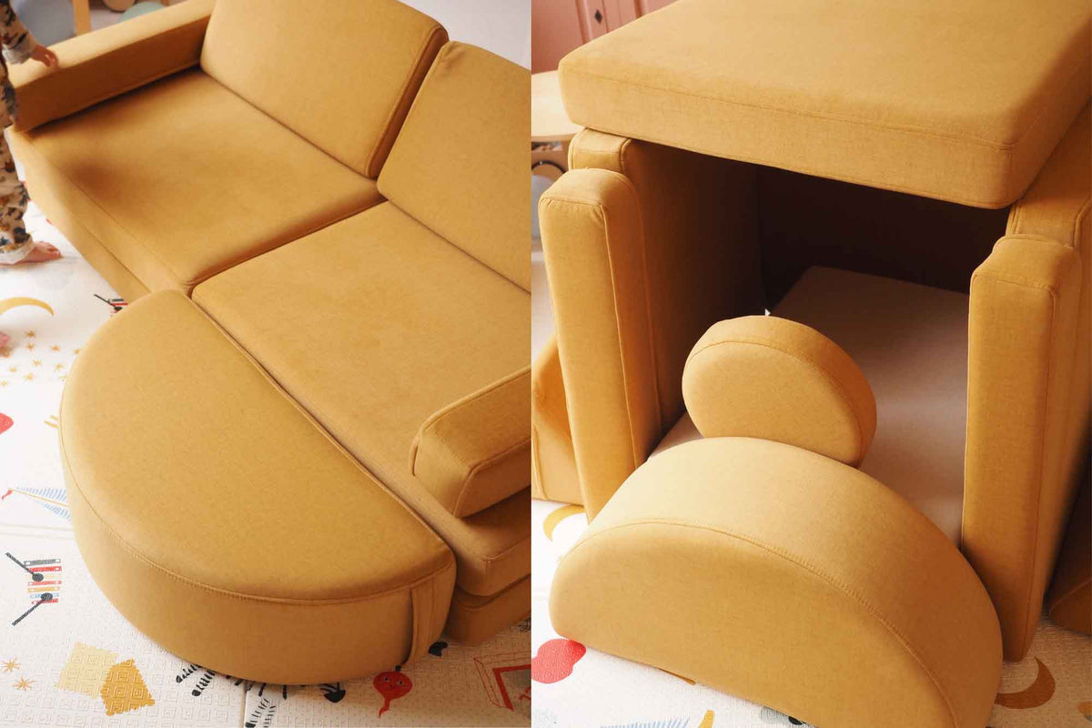 Shappy Rocker Ultra Plush Mustard