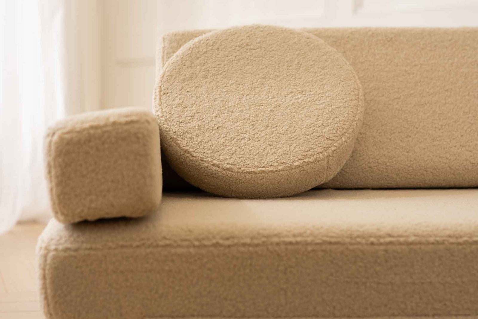Shappy Teddy Play Sofa Light Beige
