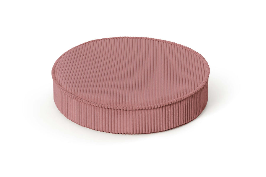 Yuka Pouf Corduroy Rose