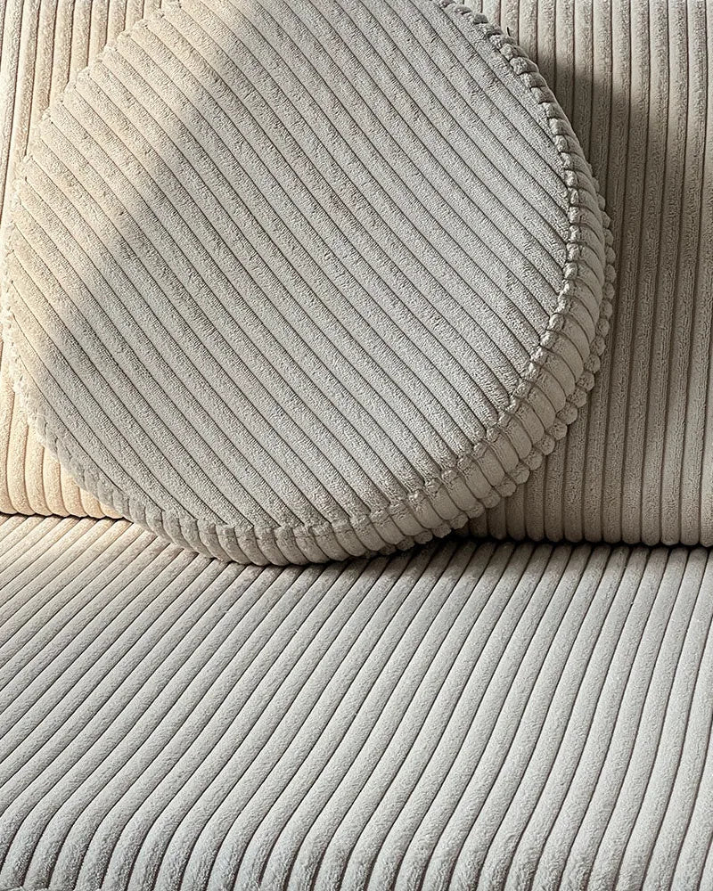 Gros plan sur le tissu Corduroy