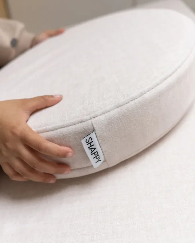 Close-up of Ultra Plush fabric in Soft Beige