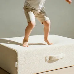 Trampoline Teddy in use