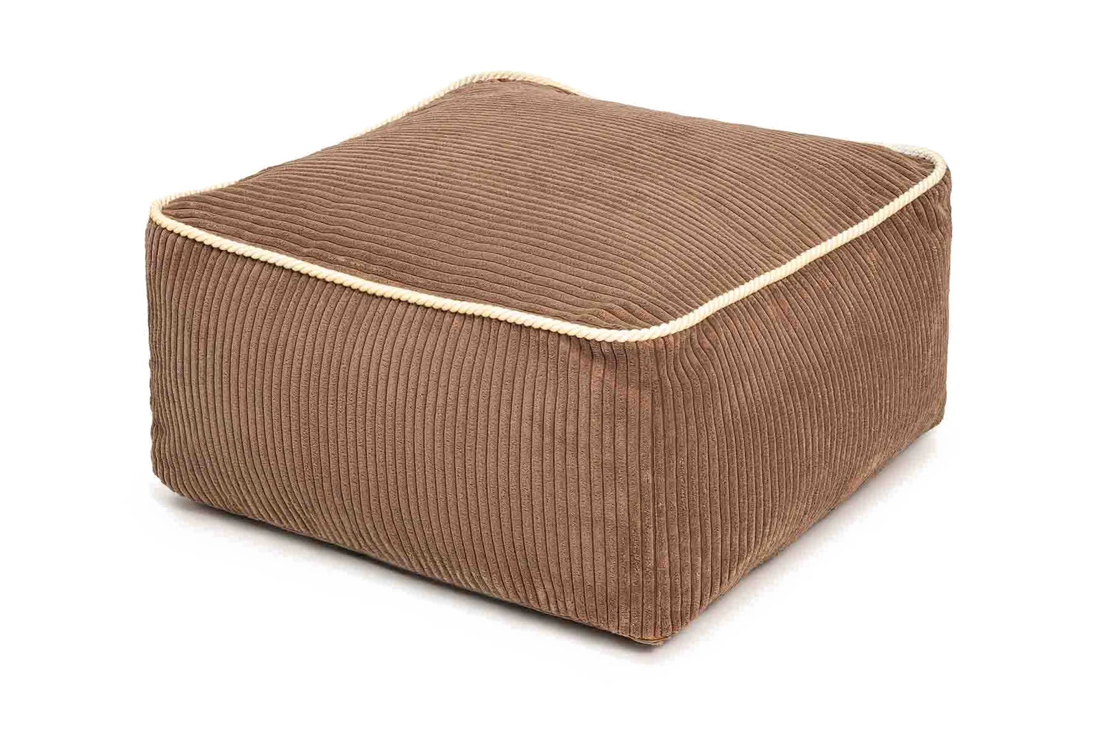 Kumo Ottoman Corduroy Chocolate