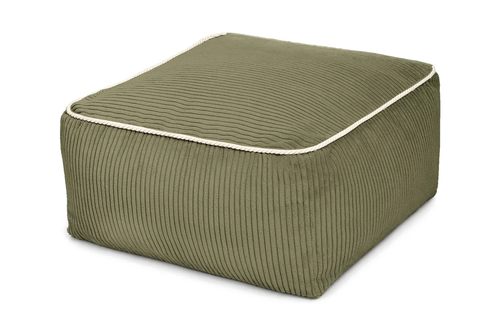 Kumo Ottoman Corduroy Dusty Sage