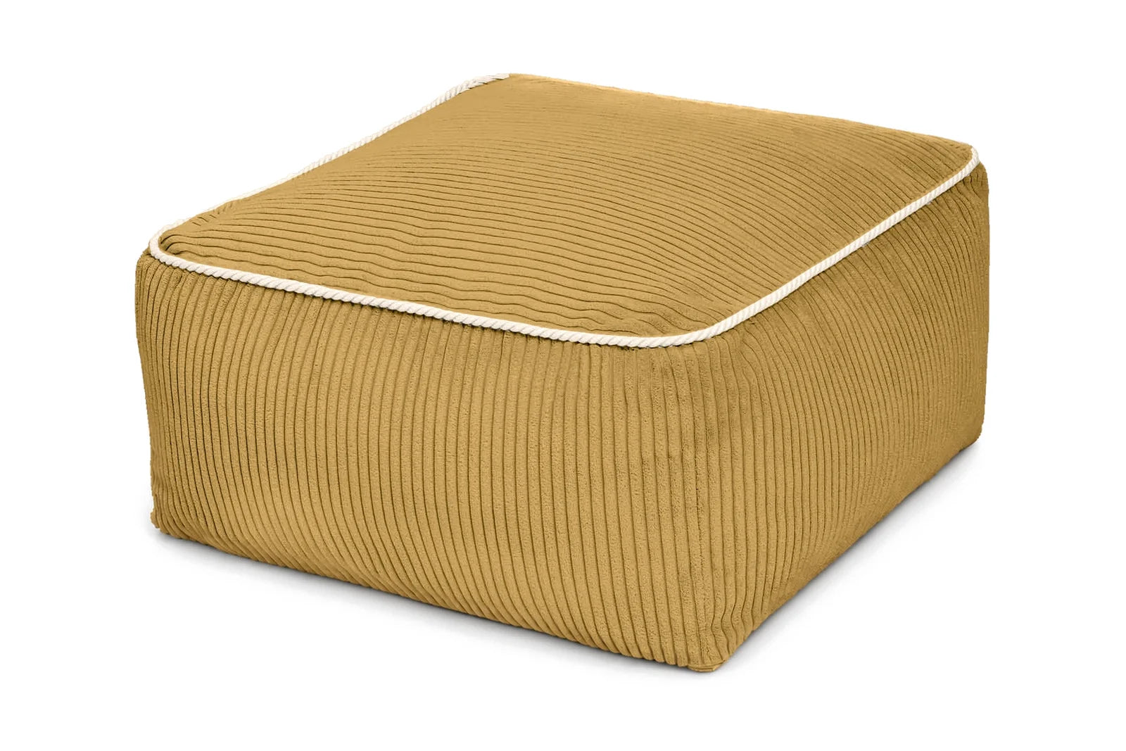 Kumo Ottoman Corduroy Honey
