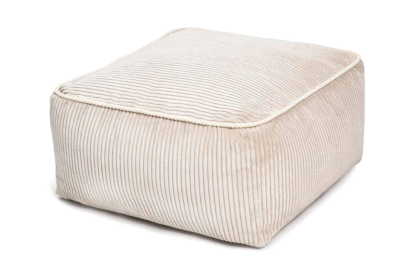 Kumo Ottoman Corduroy Vanilla