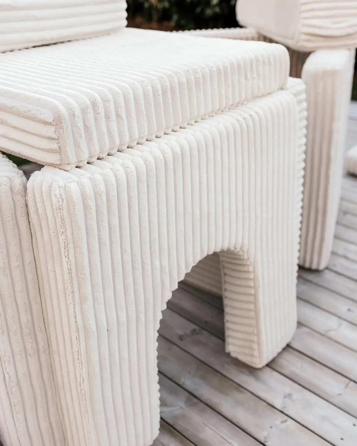 Shappy Arches Pure Corduroy Waffle, Waffle · Cream Beige