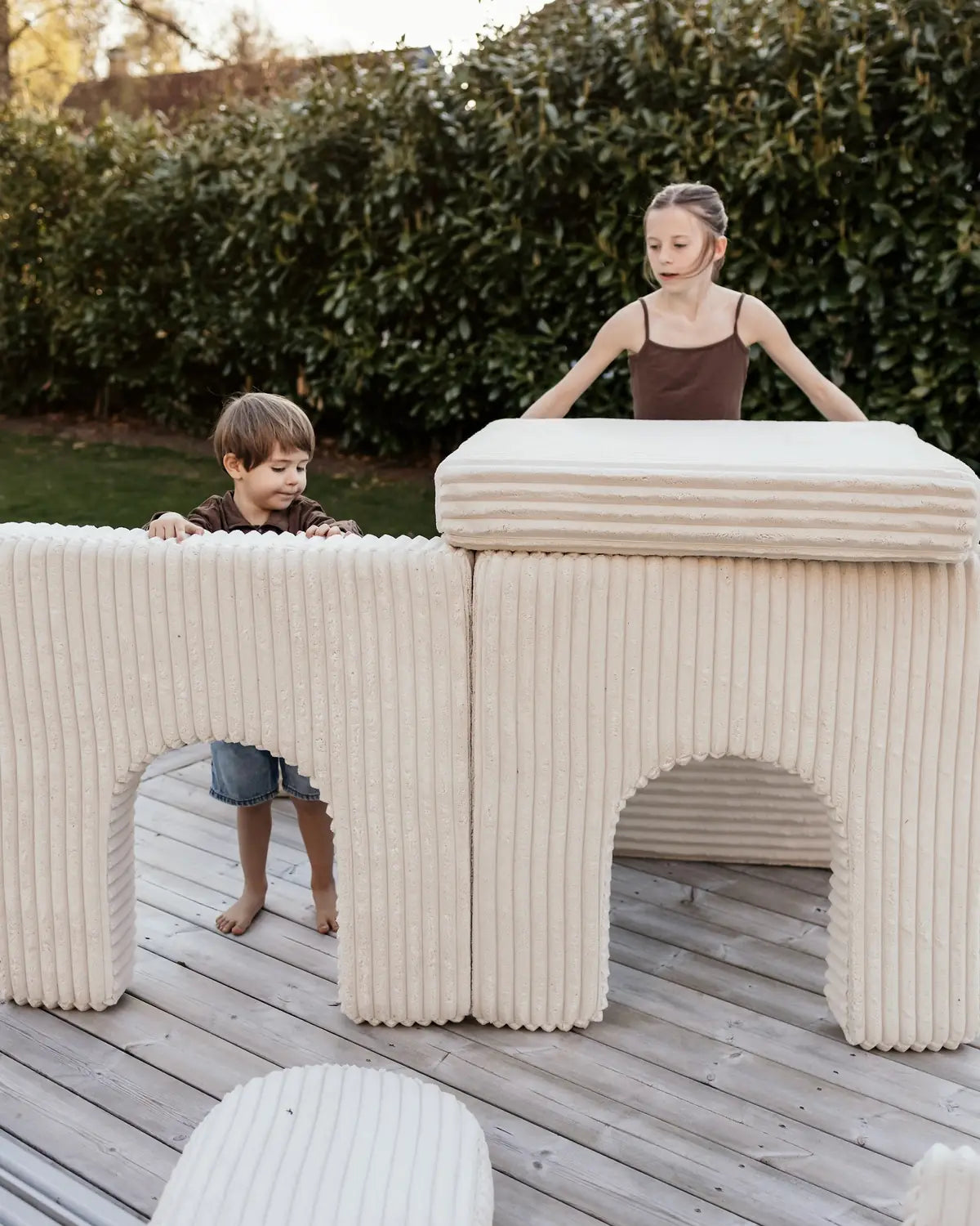 Shappy Arches Pure Corduroy Waffle, A castle of their own