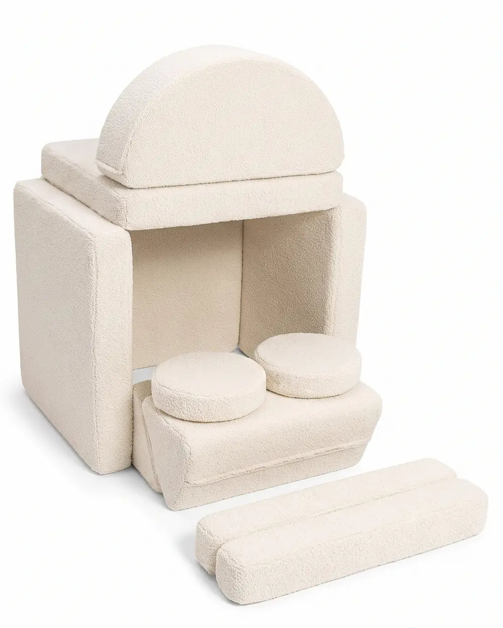Shappy Rocker Original Teddy, A rounded roof
