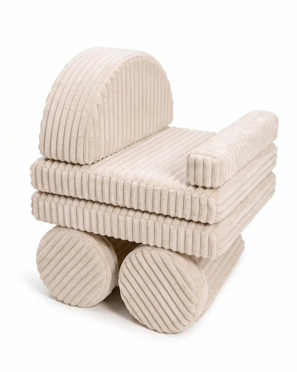 Shappy Rocker Pure Corduroy Waffle, A pram for their toys