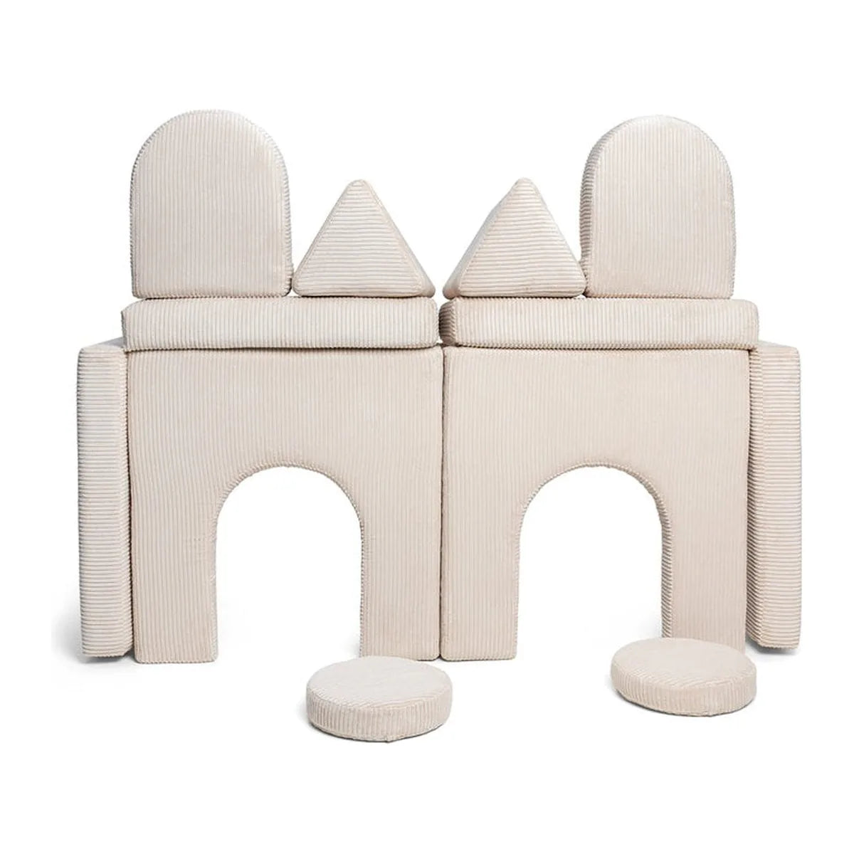 Pure Corduroy sofa and Arches in Vanilla, bundle