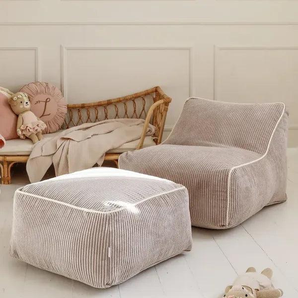 Kumo Chair and Ottoman as a set, photo